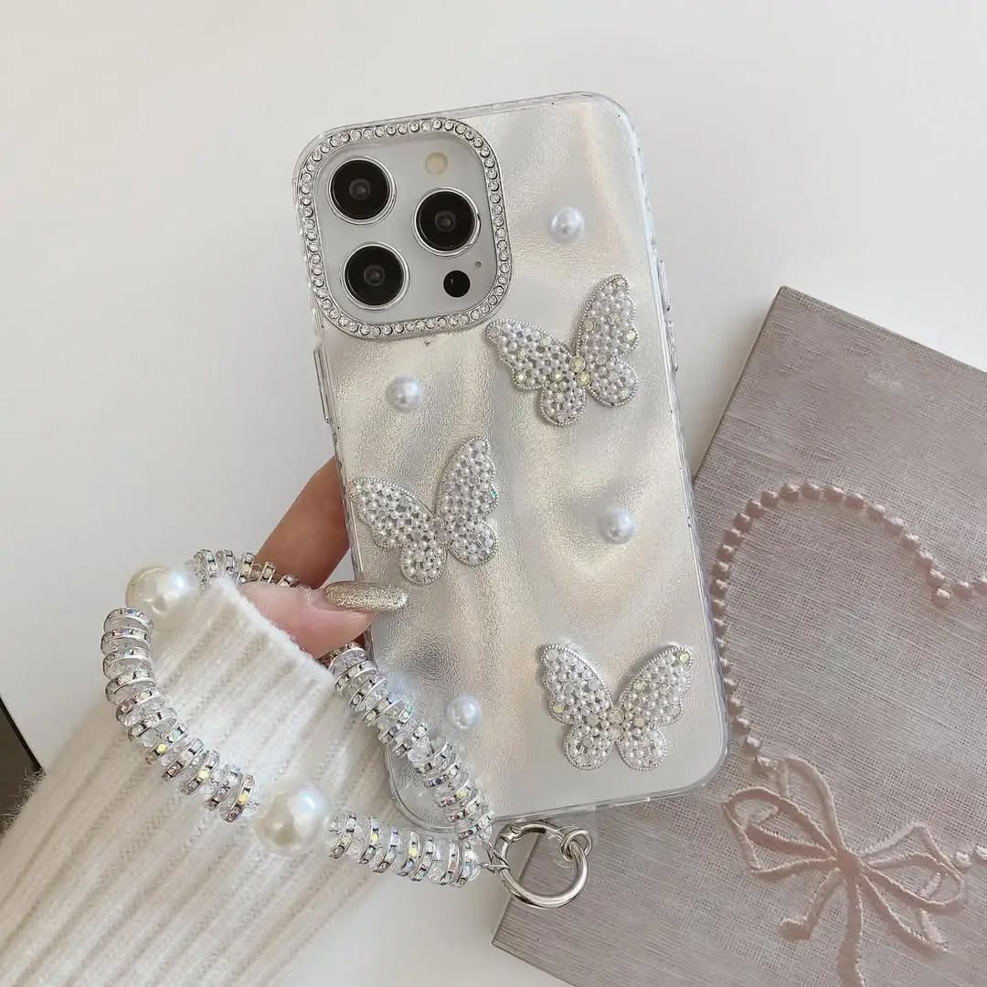 𝐍𝐞𝐰 𝐀𝐫𝐫𝐢𝐯𝐚𝐥 - 𝐏𝐞𝐚𝐫𝐥 & 𝐑𝐡𝐢𝐧𝐞𝐬𝐭𝐨𝐧𝐞 𝐁𝐮𝐭𝐭𝐞𝐫𝐟𝐥𝐲 𝐢𝐏𝐡𝐨𝐧𝐞 𝐂𝐨𝐯𝐞𝐫  𝐰𝐢𝐭𝐡 𝐓𝐚𝐬𝐬𝐞𝐥!